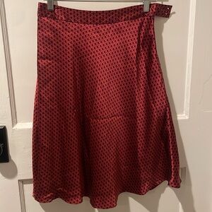 Banana republic size 2 red skirt